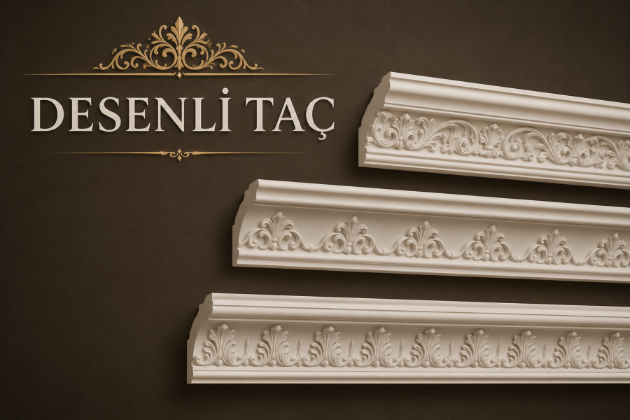 Desenli Taç