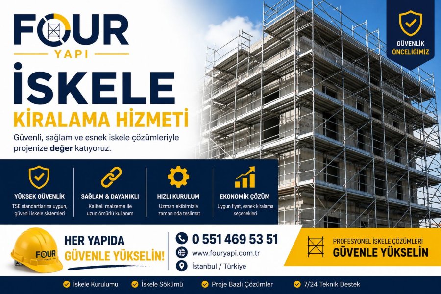 İskele Kiralama Hizmetleri