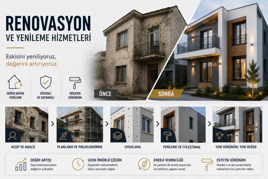 Renovasyon & Yenileme Hizmetleri