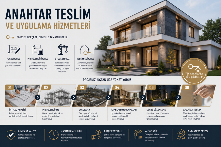 Anahtar Teslim Uygulama Hizmetleri