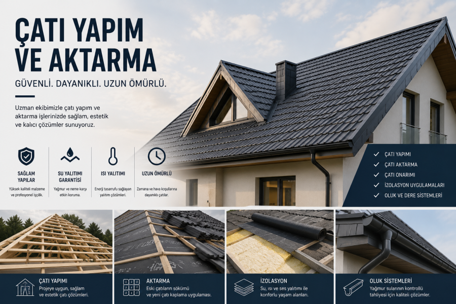 Çatı Yapım ve Aktarma