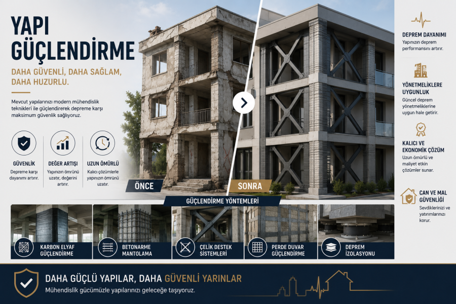 Yapı Güçlendirme Çözümleri